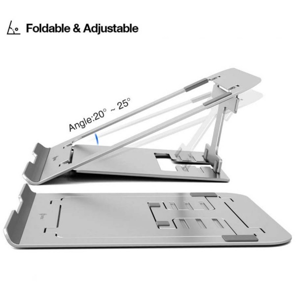 Đế đỡ tản nhiệt TomToc Folding Aluminum Laptop Stand B4002S-B4002S-4