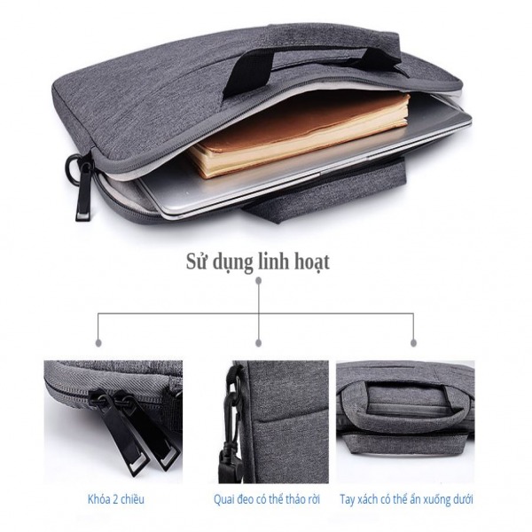 Túi chống sốc MacBook 16 inch Velour-SP000380-5