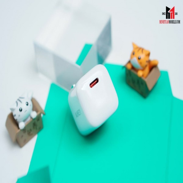 Cốc sạc nhanh Aukey 20W PD Type-C PA-B1 Pro-PA-B1-WHT-5