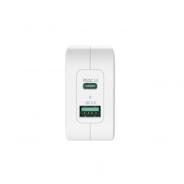 Cốc sạc 2 cổng Innostyle 20W PD QC Minigo Pro III-IC202PDWHI-2