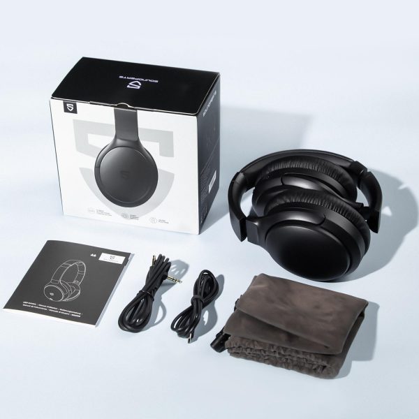Tai nghe chụp tai Bluetooth SoundPEATS A6-A6BK-2