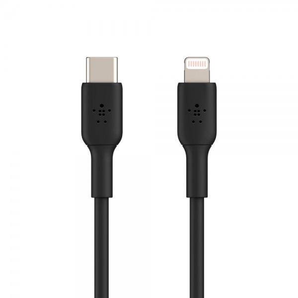 Cáp Type-C to Lightning Belkin 30W vỏ nhựa 1M-CAA003BT1MBK-3