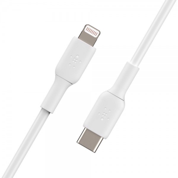 Cáp Type-C to Lightning Belkin 30W vỏ nhựa 1M-CAA003BT1MBK-4