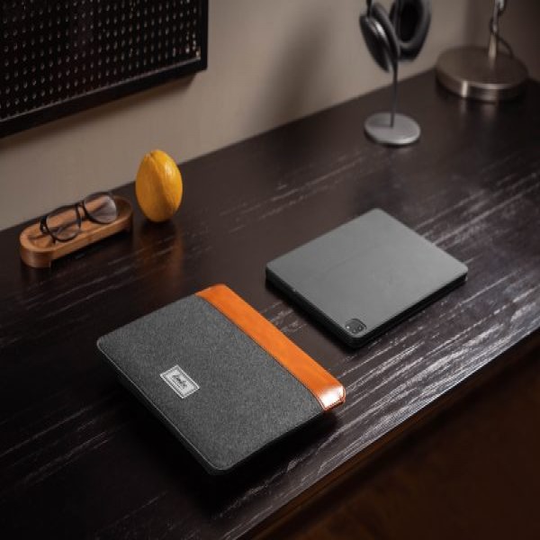 Túi chống sốc iPad 12.9 Tomtoc Felt & Pu Leather 2021-B03-H16-7
