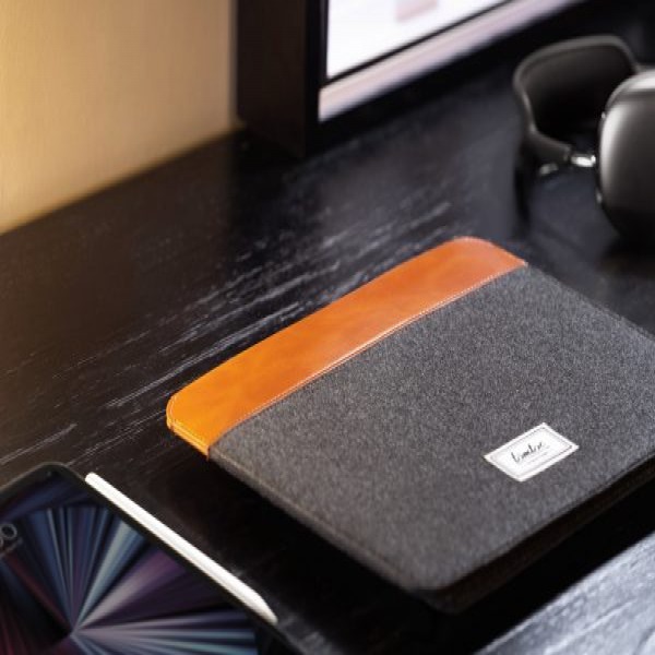 Túi chống sốc iPad 12.9 Tomtoc Felt & Pu Leather 2021-B03-H16-8