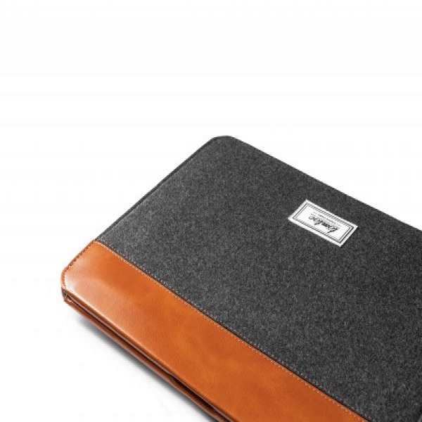 Túi chống sốc iPad 12.9 Tomtoc Felt & Pu Leather 2021-B03-H16-4