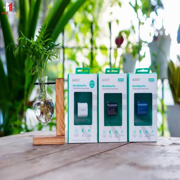 Cốc sạc nhanh Aukey 20W PD Type-C PA-B1 Pro-PA-B1-WHT-8