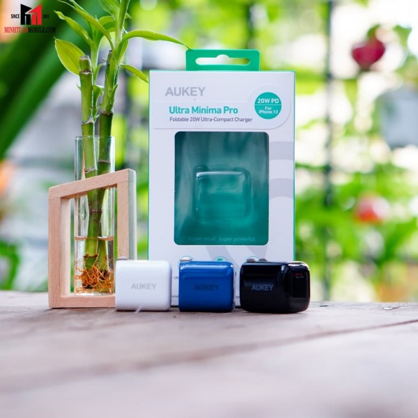 Cốc sạc nhanh Aukey 20W PD Type-C PA-B1 Pro-PA-B1-WHT-10