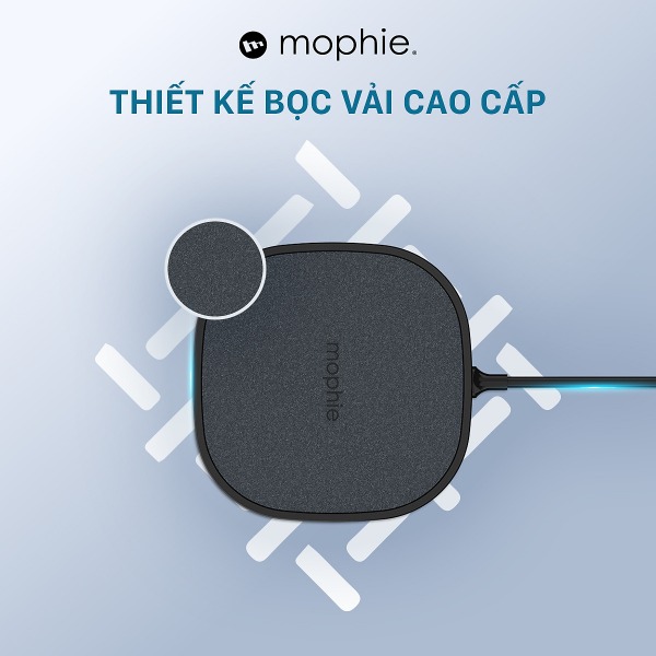 Đế sạc không dây Mophie 15W-401305902-10