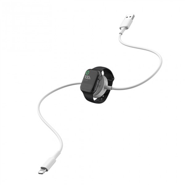 Cáp sạc Pisen iWatch 2 trong 1 Lightning-ALWC011500-2