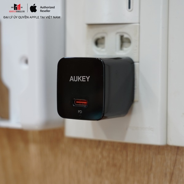 Cốc sạc nhanh Aukey 30W PD PAY30-PA-Y30S-BLK-11