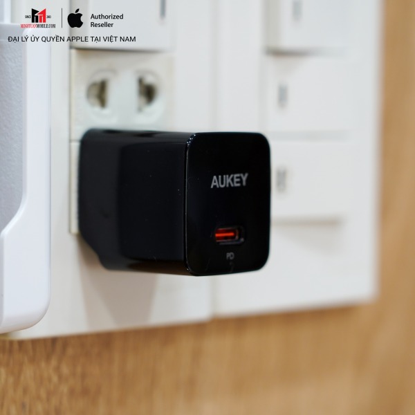 Cốc sạc nhanh Aukey 30W PD PAY30-PA-Y30S-BLK-12