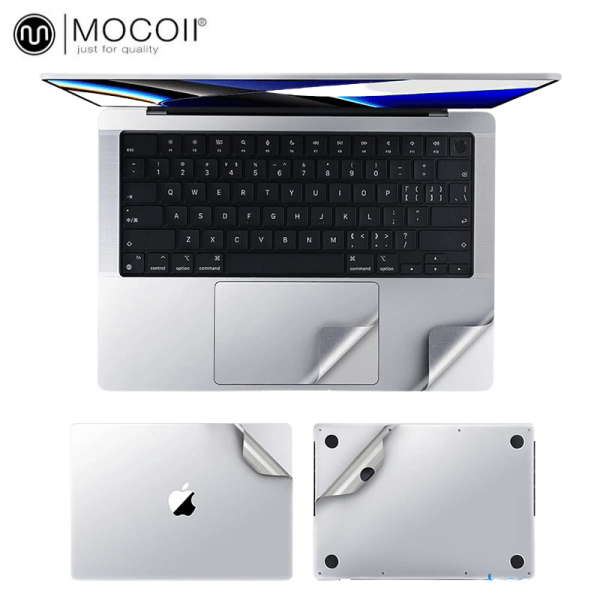 Bộ dán MacBook Pro 16 inch M1 M2 M3 M4 MOCOLL 5 in 1-MOC0338-2