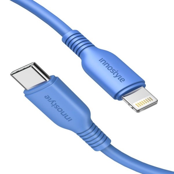 Cáp Type-C to Lightning Innostyle Jazzy MFI 1.2M-JICL120BLK-2