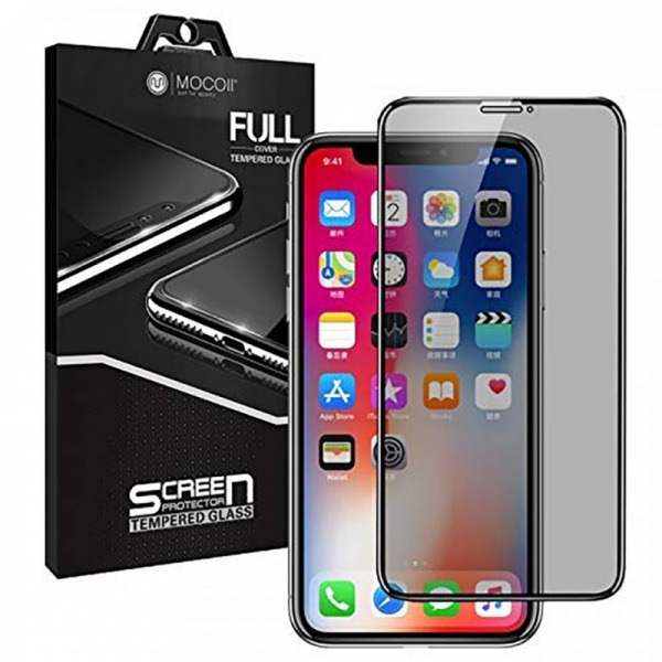 Cường lực chống nhìn trộm iPhone X 11 Pro MOCOLL 2.5D Full-MOC1289-3