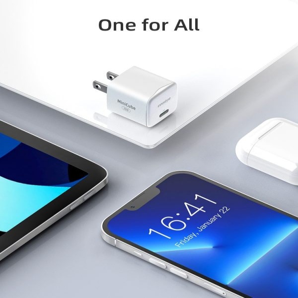 Cốc sạc nhanh Innostyle 20W Type-C Ultra Minicube-IMC20PDWHI-11