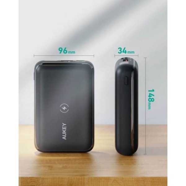 Pin sạc dự phòng Aukey 10.000 mAh 20W PD PBWL01S-PBWL01S-4