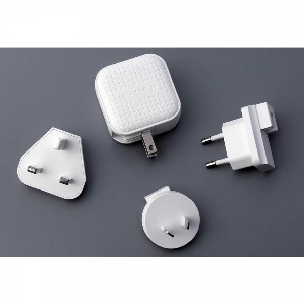 Sạc đa cổng HyperJuice 66W GaN Charger HJ265-HJ265WHI-13