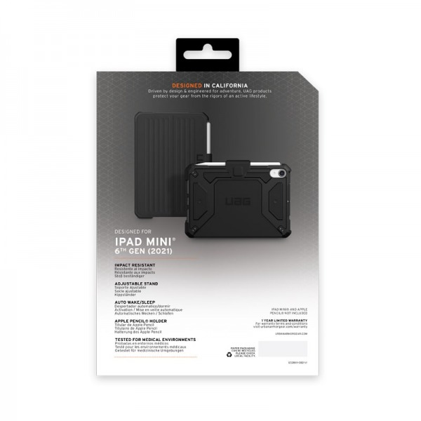 Bao da iPad Mini 6 UAG Metropolis SE-12328X114040-15