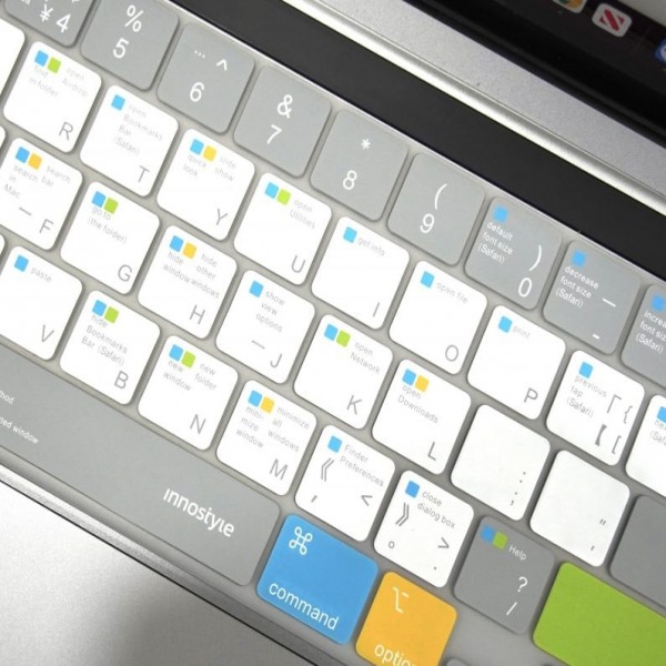 Phủ phím MacBook Air M1 13 inch 2020 Innostyle Keyguard Navigator-IKC2337NAV-6