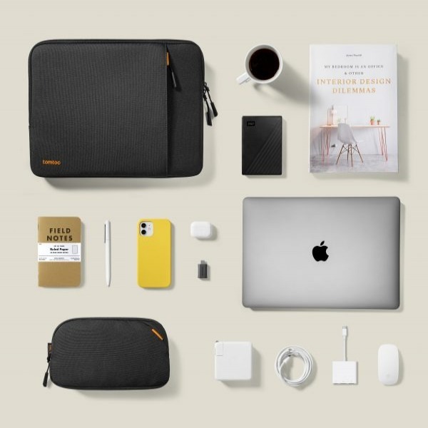 Túi chống sốc MacBook 13 inch Tomtoc Versatile-A13 Protective kèm túi Phụ Kiện-A13C2DV-18
