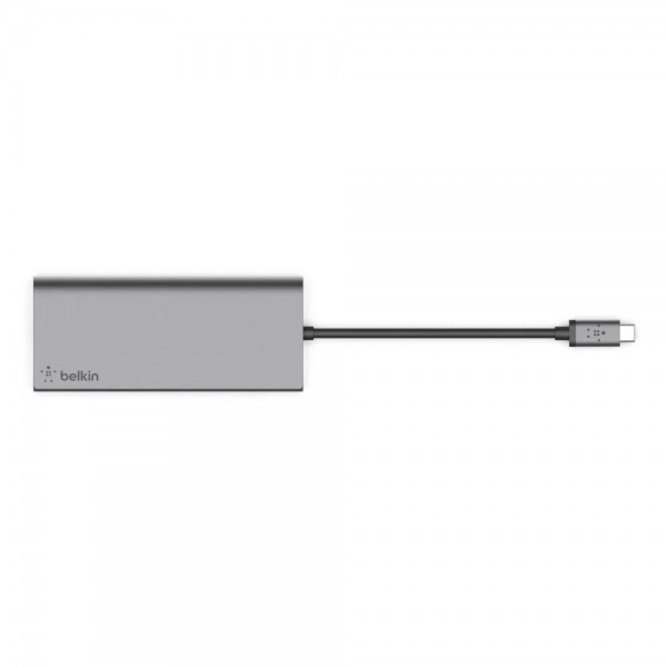 Hub chuyển đổi Belkin 6 in 1 Type-C Multimedia F4U092BTSGY-F4U092BTSGY-6