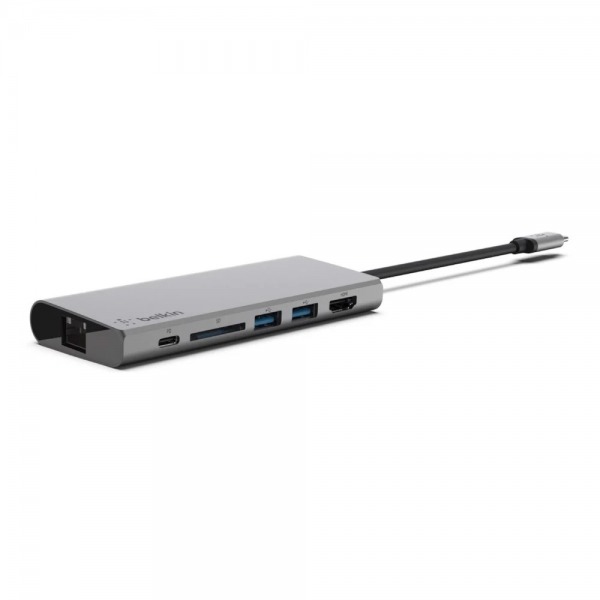 Hub chuyển đổi Belkin 6 in 1 Type-C Multimedia F4U092BTSGY-F4U092BTSGY-7