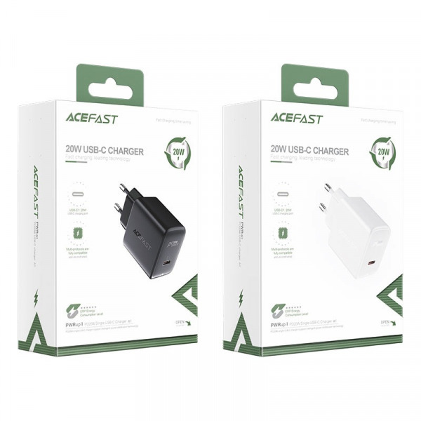 Cốc sạc nhanh ACEFAST 20W Type-C PD3.0 A120W-A120WB-8