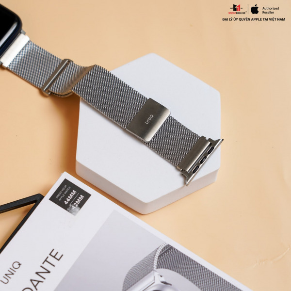 Dây đeo Apple Watch 42 44mm UNIQ Dante Milan 2021-44DANGLD-5