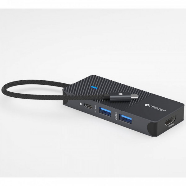 Hub chuyển đổi Mazer 7 in 1 Type-C Infinite.Multimedia Pro MULTI7002-MUC2MULTI7002BK-3