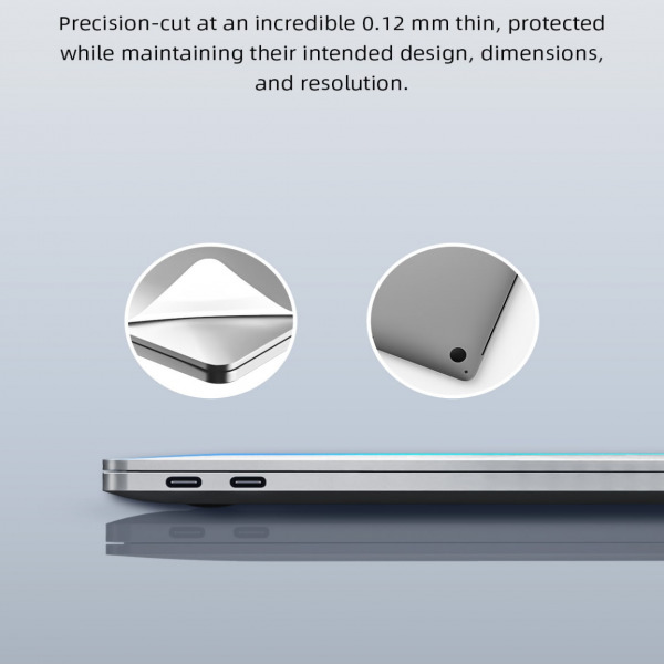 Bộ dán MacBook Air 13 inch M2 M3 M4 Innostyle 6 in 1 3M Diamond Guard Skin Set-ISCS2681GY-9