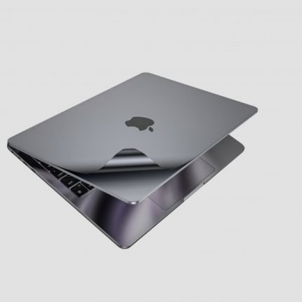 Bộ dán MacBook Air 13 inch M2 M3 M4 Innostyle 6 in 1 3M Diamond Guard Skin Set-ISCS2681GY-2