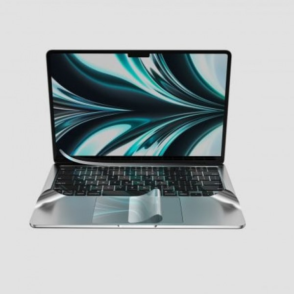 Bộ dán MacBook Air 13 inch M2 M3 M4 Innostyle 6 in 1 3M Diamond Guard Skin Set-ISCS2681GY-7