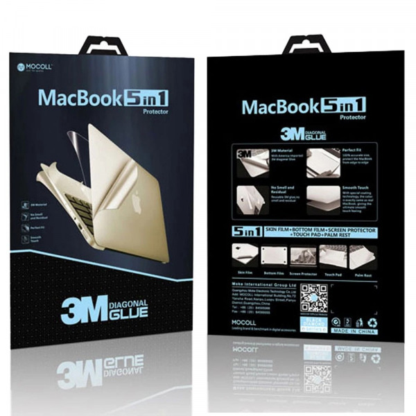Bộ dán MacBook Pro 13 inch M1 M2 MOCOLL 5 in 1-MOC9322-7