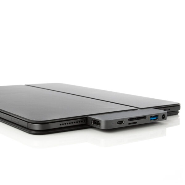 Hub chuyển đổi HyperDrive 6 in 1 Type-C HDMI HD319B-HD319B-SILVER-5