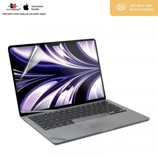 Bộ dán chống ánh sáng xanh MacBook Air 13 inch M2 M3 M4 JCPAL Macguard All In One Set-JCP2506-3