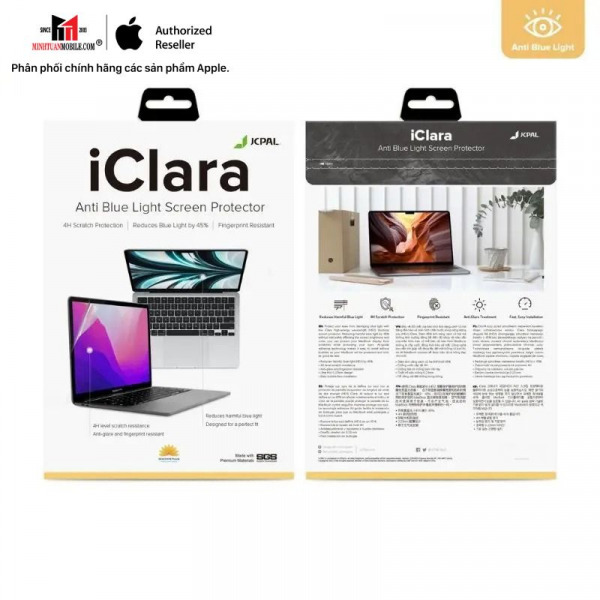 Dán màn hình MacBook Air 13 inch M2 M3 M4 JCPAL Anti Blue Light-JCP2530-5