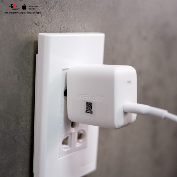 Cốc sạc nhanh ACEFAST 20W Type-C PD3.0 A320W (chân gập)-A320WW-10