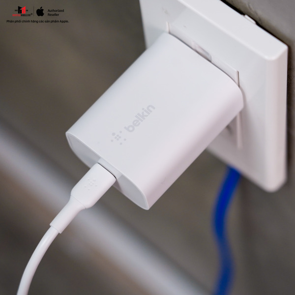 Cốc sạc nhanh Belkin 25W Type-C PD Wall Charger-WCA004DQWH-7