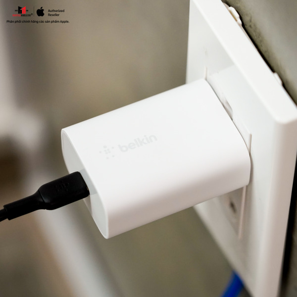 Cốc sạc nhanh Belkin 25W Type-C PD Wall Charger-WCA004DQWH-12