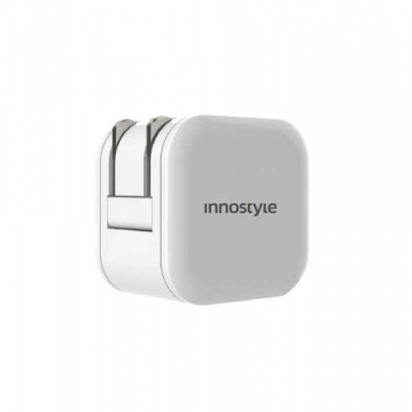 Cốc sạc Innostyle 2 cổng 12W USB-A Minigo 2 Smart Charging Ai-IC12SA-5