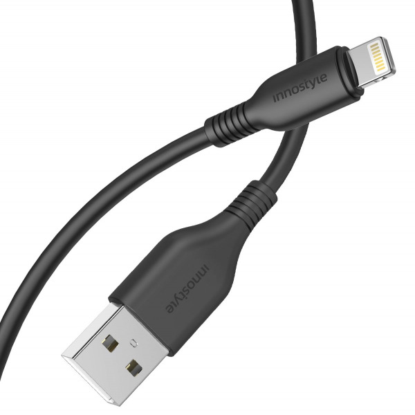 Cáp USB-A to Lightning Innostyle Jazzy MFi 1.5M JIAL150-JIAL150LBL-7
