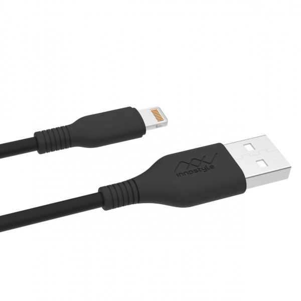 Cáp USB-A to Lightning Innostyle Jazzy MFi 1.5M JIAL150-JIAL150LBL-8