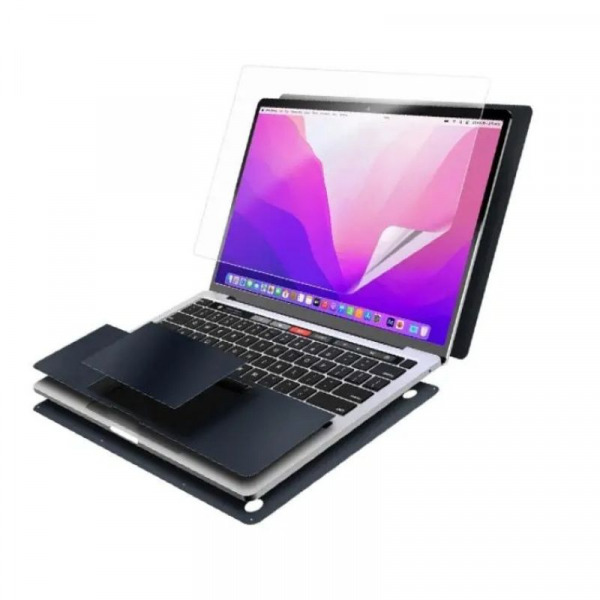 Bộ dán MacBook Air 13 inch M2 M3 M4 MOCOLL 5 in 1-MOC4054-2