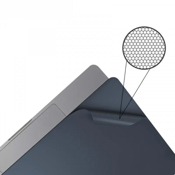 Bộ dán MacBook Air 13 inch M2 M3 M4 MOCOLL 5 in 1-MOC4054-5