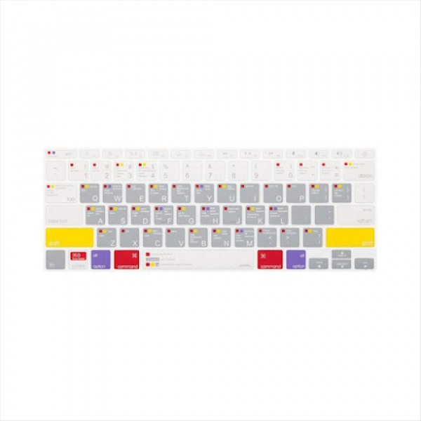 Phủ phím MacBook Air 13 inch M1 2020 JCPAL Verskin Learn-JCP2394-4