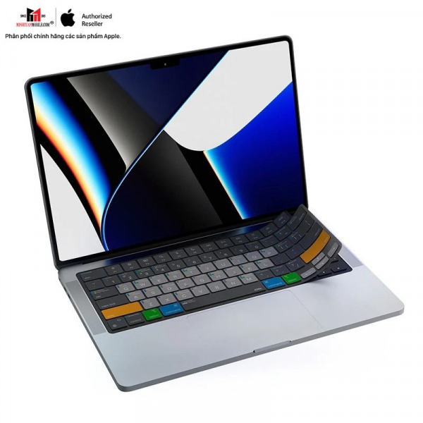 Phủ phím MacBook Air M2 M3 Pro M1 14 16 inch JCPAL Verskin Learn-JCP2444-2