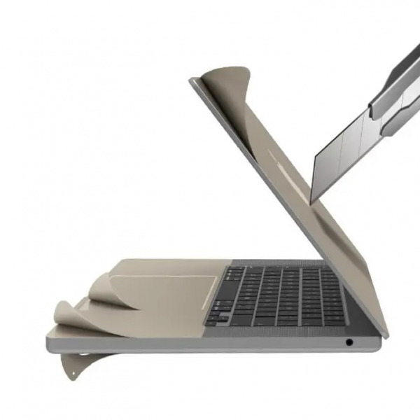 Bộ dán MacBook Air 13 inch M2 M3 M4 MOCOLL 5 in 1-MOC4054-9