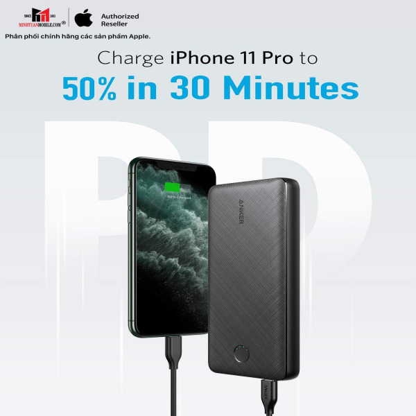 Pin sạc dự phòng Anker PowerCore Essential 20.000 mAh 20W-A1287H11-3