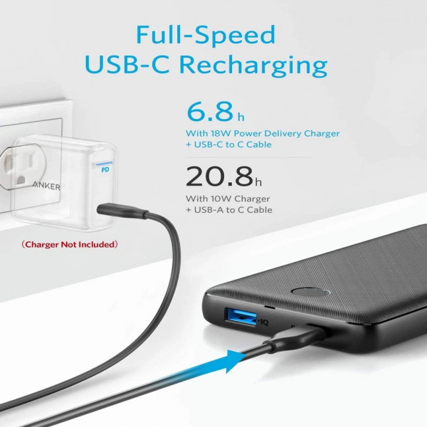 Pin sạc dự phòng Anker PowerCore Essential 20.000 mAh 20W-A1287H11-4